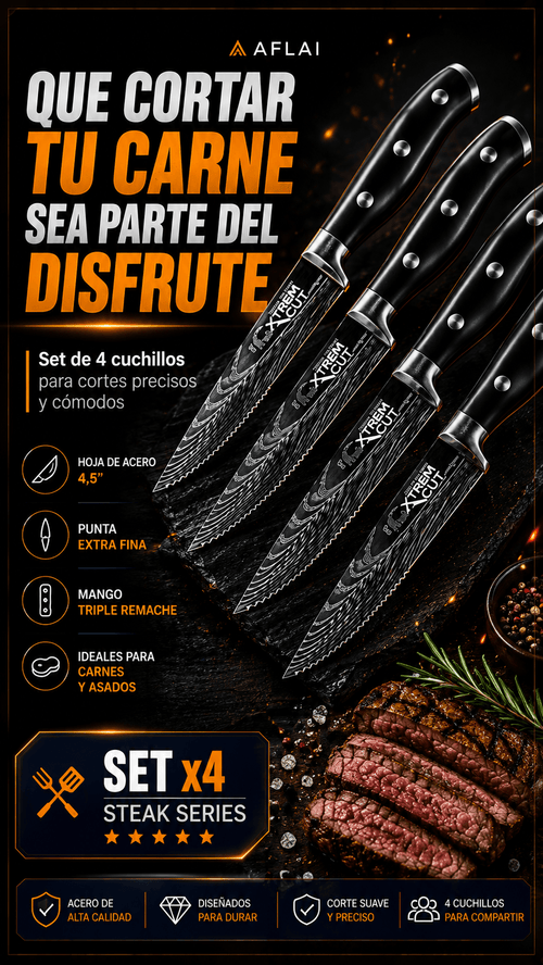 Set Cuchillos de Carne
