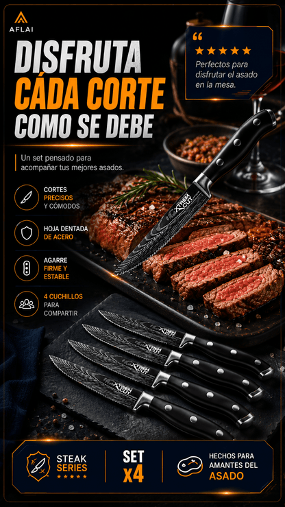 Set Cuchillos de Carne