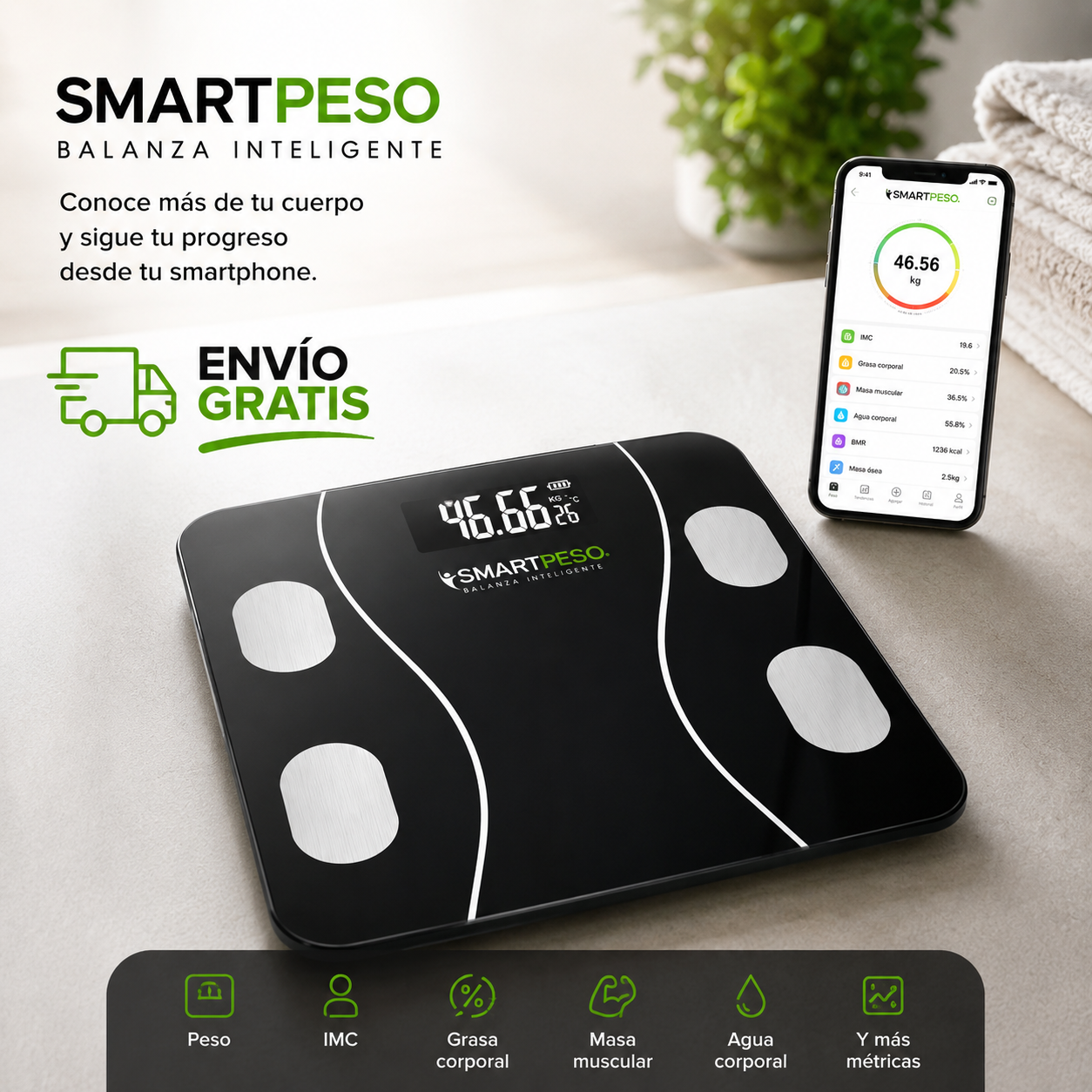 Smart Peso PRO | Balanza Inteligente
